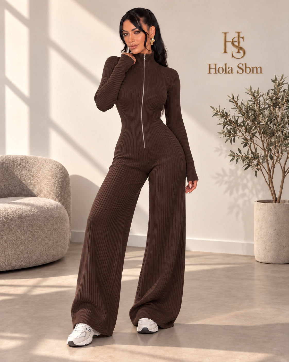Jumpsuit Liora Testa di moro - Hola SBM